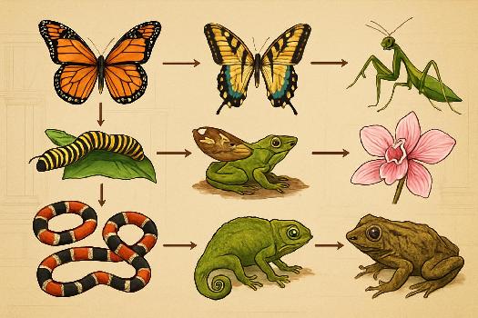 Le Mimétisme Animal : Art de la Discrétion et de la Duperie