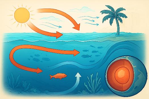 Les Courants Marins : Moteurs du Climat et de la Vie Océanique