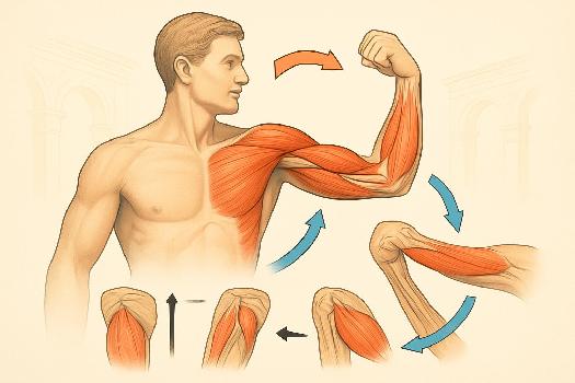 Les muscles agonistes et antagonistes