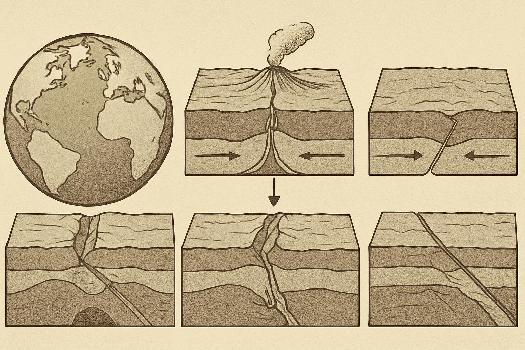 Les plaques tectoniques et leurs mouvements : Comprendre la dynamique terrestre