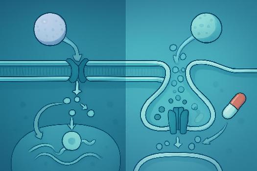 Mécanismes d'Action Détaillés des Messagers Chimiques