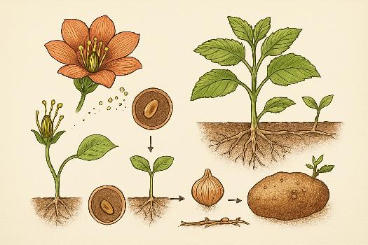 Reproduction Sexuée et Asexuée chez les Plantes