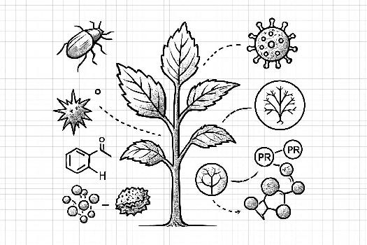 Stratégies de Défense des Plantes face aux Herbivores et Pathogènes